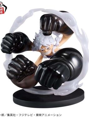 Monkey D. Luffy Gear 5 Gum-Gum White Gatling Ver. One Piece World Collectable Fi